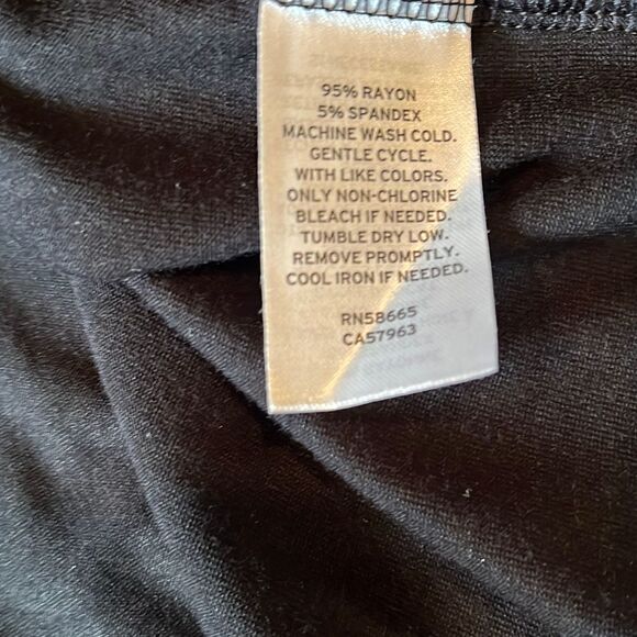 BP Nordstrom Woman’s Black Collar Button Crop Top - Picture 8 of 8